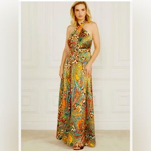 NWT Marciano by Guess Phoenix Rising Maxi Dress